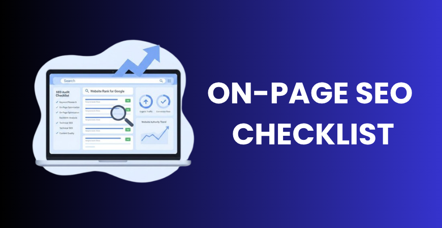 on-page SEO checklist